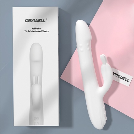 Вибратор - ротатор кролик DRYWELL Rabbit Pro